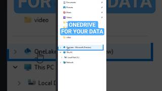 OneLake or OneDrive?