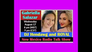 Gabriella Salazar TONIGHT!! 9pm (CST) - 8 pm (MST)