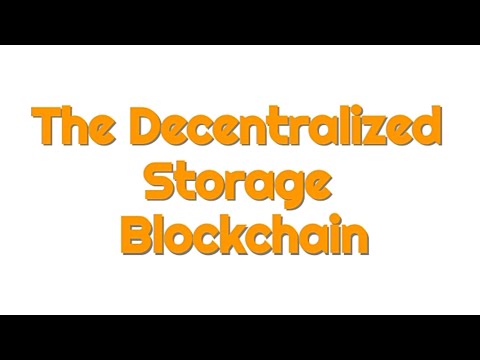 The Altcoin With Huge Potential, Taking on Cloud Storage Company's with BlockChain Technology