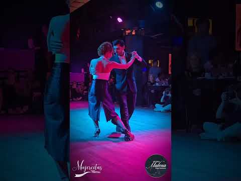 Magdalena Gutierrez & Germán Ballejo en el marco de @mujercitas.tango.fest en Milonga Malena