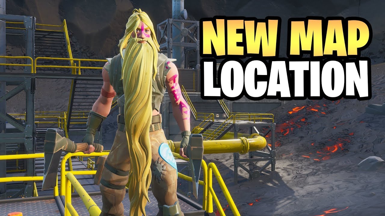 NEW! PRESSURE PLANT - NEW MAP LOCATION ( Volcano Changes ) + Helicopter Location! Season 9 Fortnite