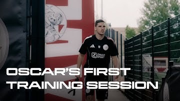 In Focus: First Ajax training from Oscar Gloukh ⚽️