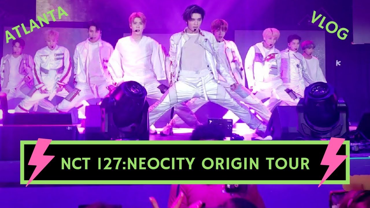 NCT 127 NEOCITY ORIGIN TOUR ATLANTA 042619 VLOG
