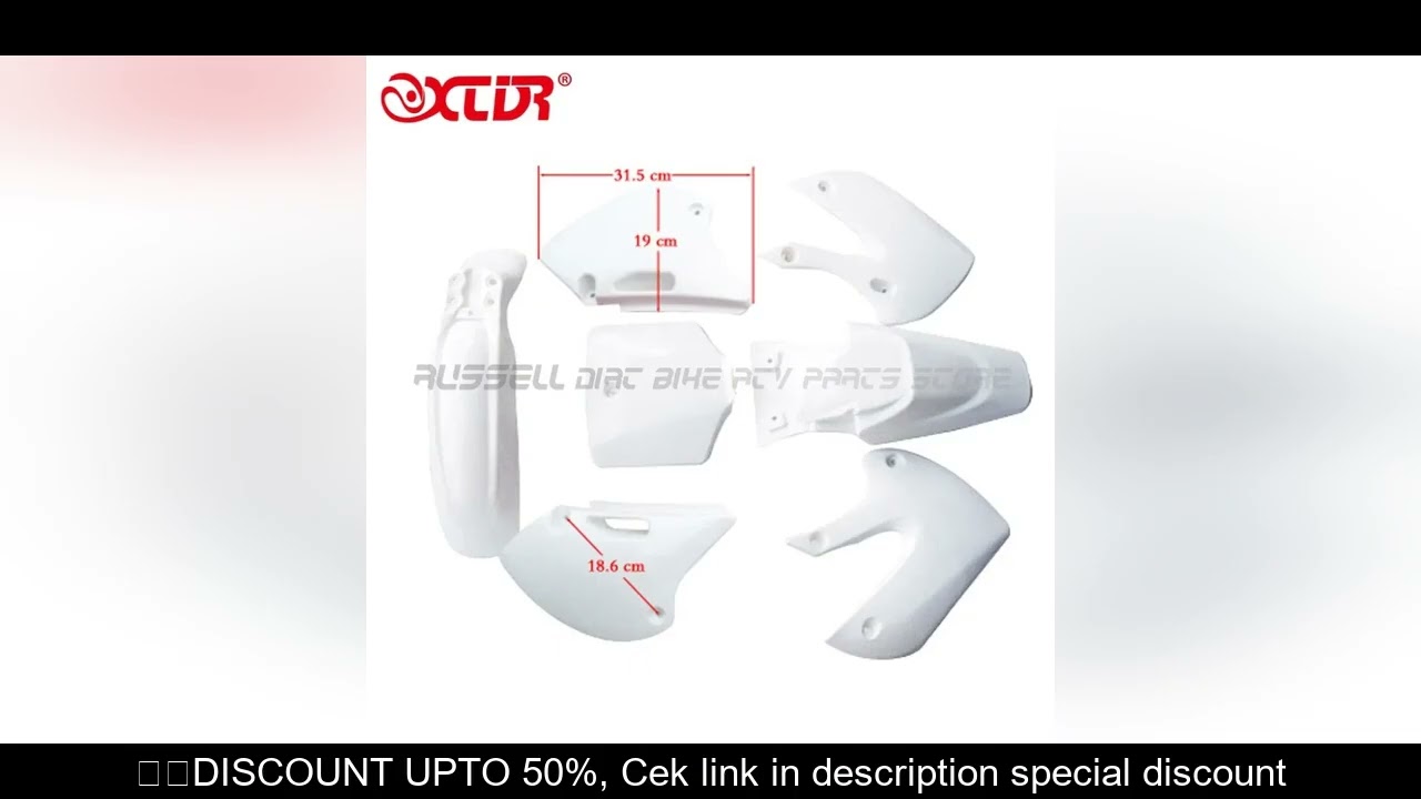 Plastic BBR Fender KITS cover full set for BBR Style dirt bike / pit bike Motorcycle Spare Parts