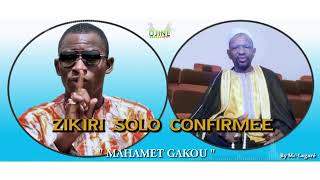 Zikiri solo 'MAHAMET GAKOU'