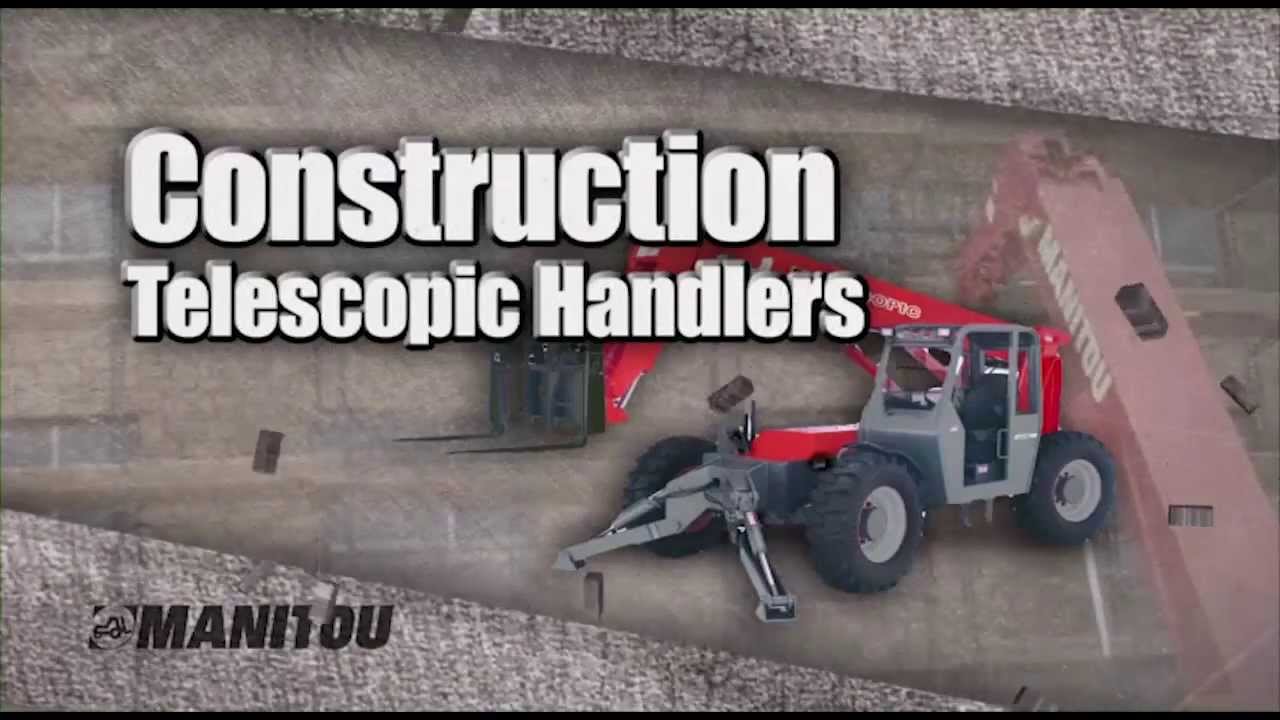 Manitou MT Series Construction Telescopic Handlers