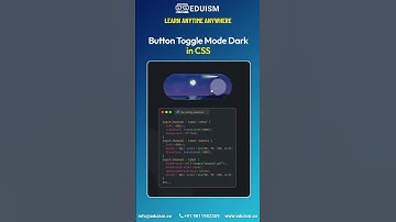 Button Toggle Mode Dark in CSS!#css #html #js #ai #ml #webdev #javascript #dataanalysis #coding