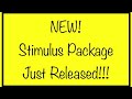 Just Released! New Stimulus Proposal & $1,200 Stimulus Checks for SSI, SSDI, Social Security