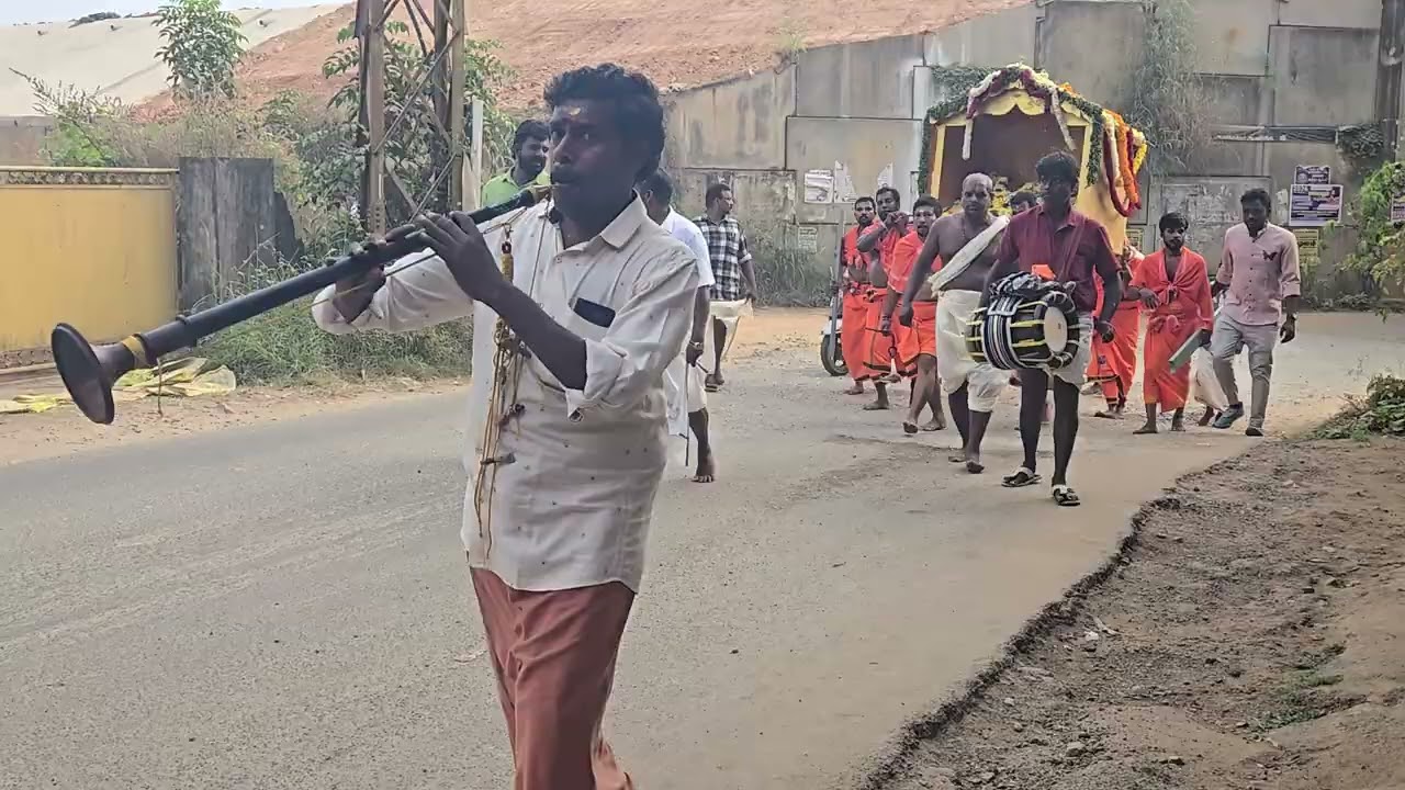 கறிச்சிவிளை ஸ்ரீ கண்ட சாஸ்தா திருக்கோயில் 2025 ஆம் ஆண்டு மண்டல பூஜை திருவிழா ஊர்வலம்