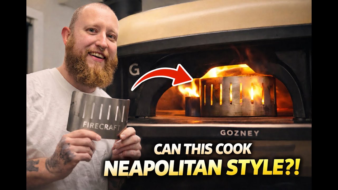 Сможет ли защитный кожух для сковороды PAN приготовить настоящую неаполитанскую пиццу в куполе Го...