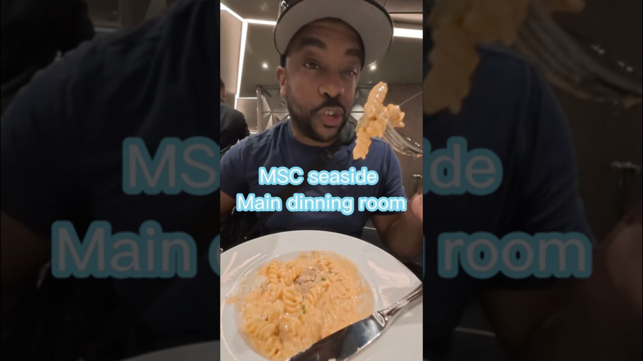 MSC seaside main dining room!
