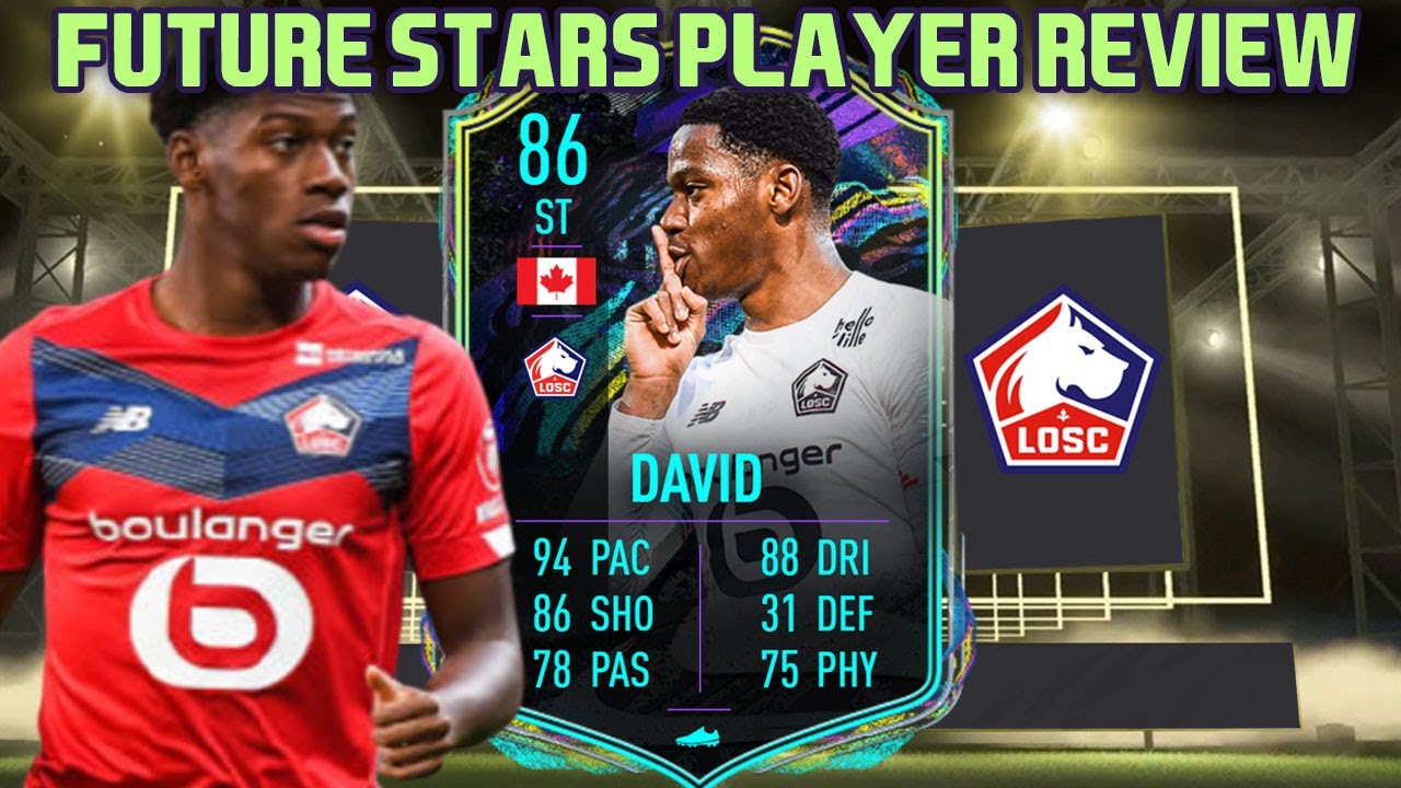 HE IS BROKEN! 86 FUTURE STARS JONATHAN DAVID PLAYER REVIEW! FIFA 21 ULTIMATE TEAM