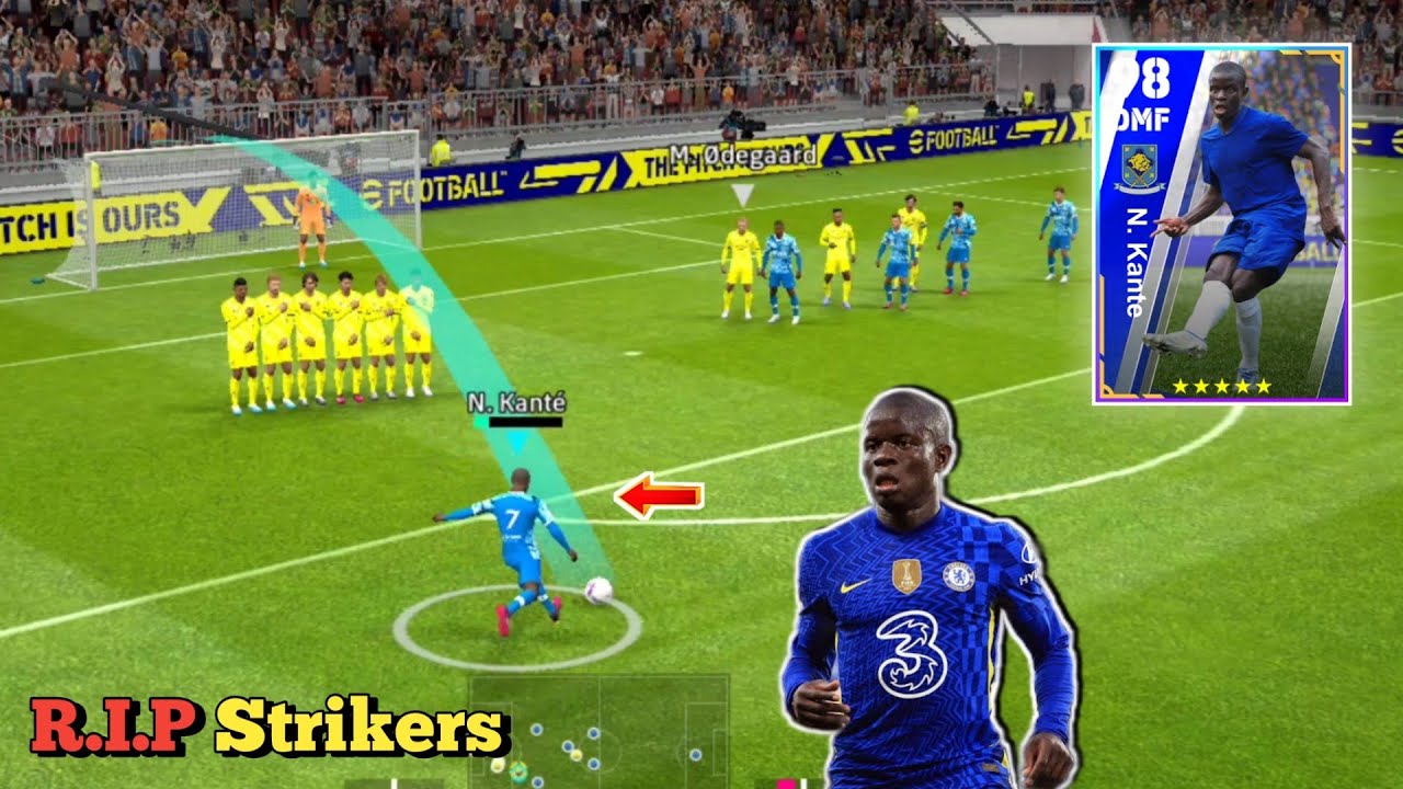 He is a machine🥵 98 rated N. Kante review🔥 tackles-goals-assists in efootball 2023 mobile...