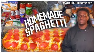 HOW TO MAKE CHEESY BAKED SPAGHETTI | ITALIAN RECIPE | SPAGHETTI CASSAROLE W/ PEPPERONI RECIPE Guide