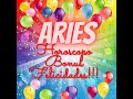 🎁 Aries ♈️ SORPRESA!🎈PREPARATE PARA TU CUMPLEAÑOS PORQUE LO QUE VIENE ES GRANDE!🥳Felicidades!🎉