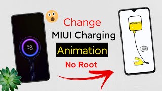 Change MIUI Charging Animation To Customization Animation | 10+ New Charging Animation | Add Widgets