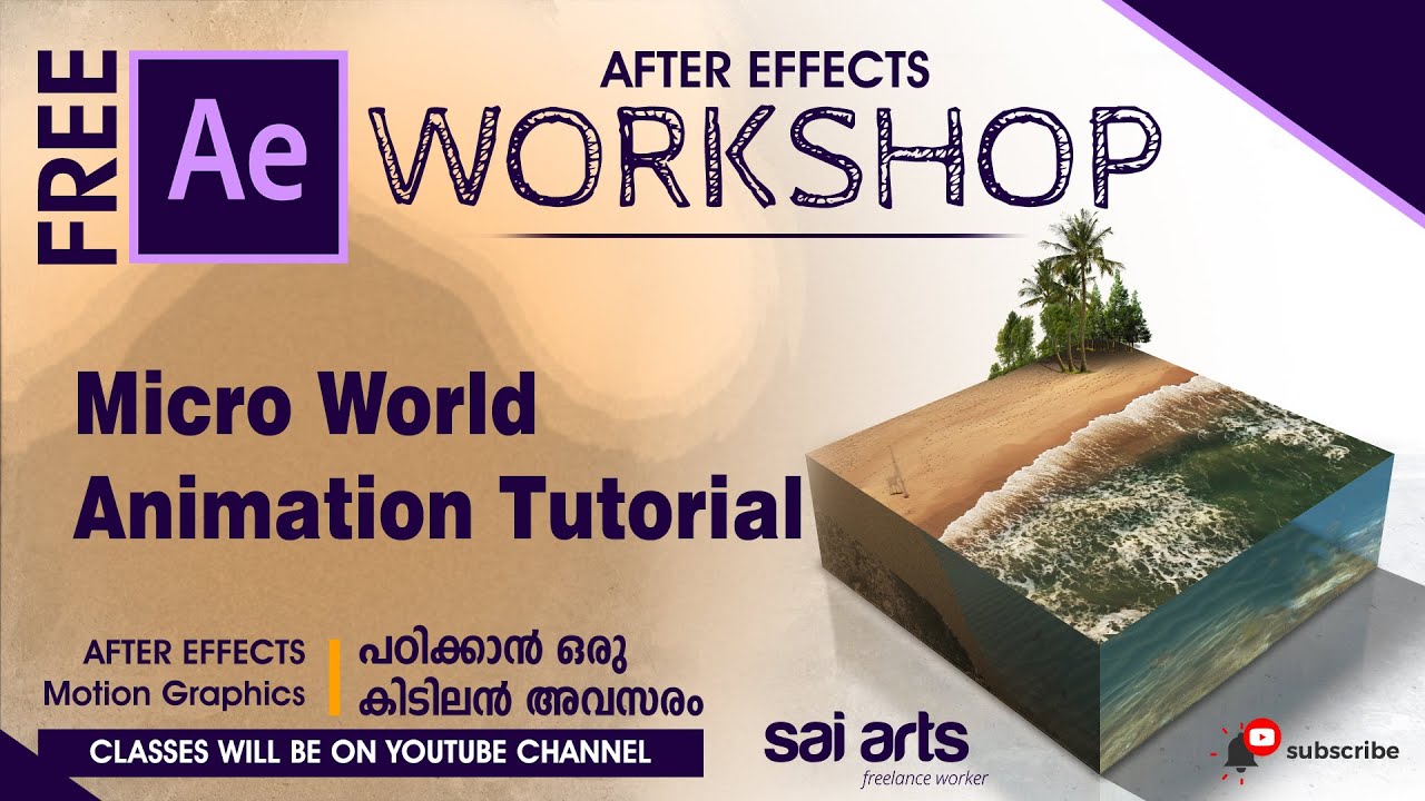 After Effects Micro World Animation Tutorial - YouTube