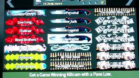 MW3 Titles Complete List Page 4 100%