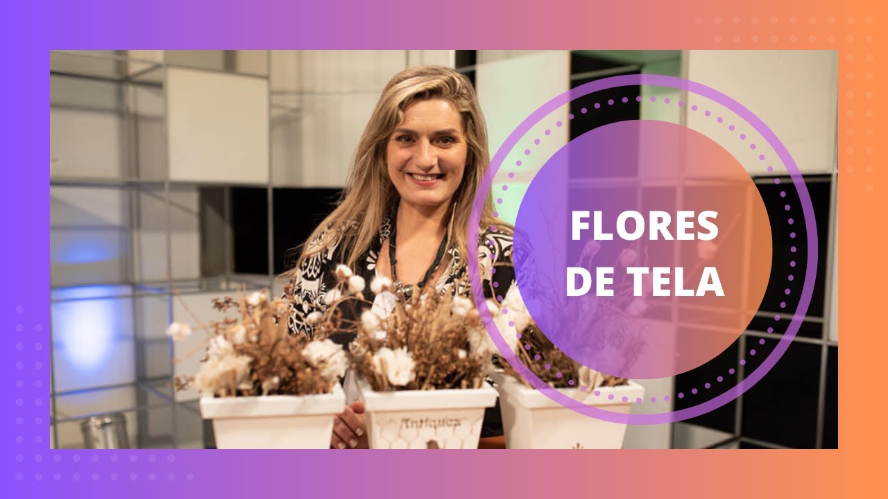 Flores de tela - Martha Cacacio