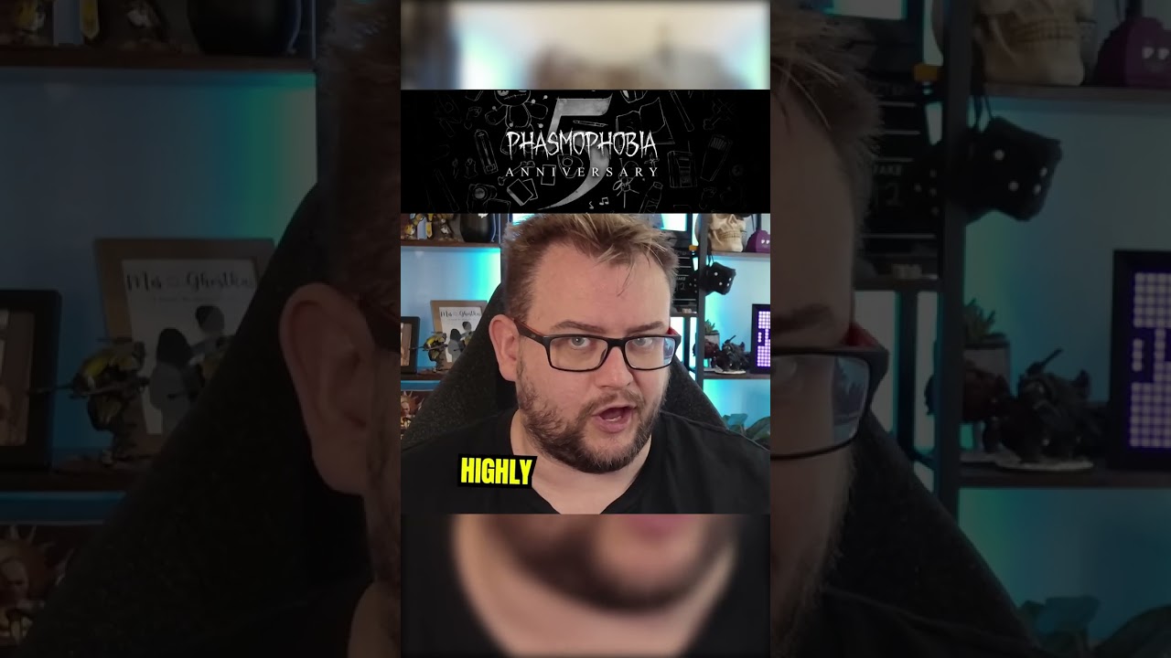Phasmophobia исполняется 5 лет! Twitch Drops в честь 5-летия! 