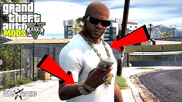 How to install Gold Chains, Rings, & Gold Teeth (2020) GTA 5 MODS