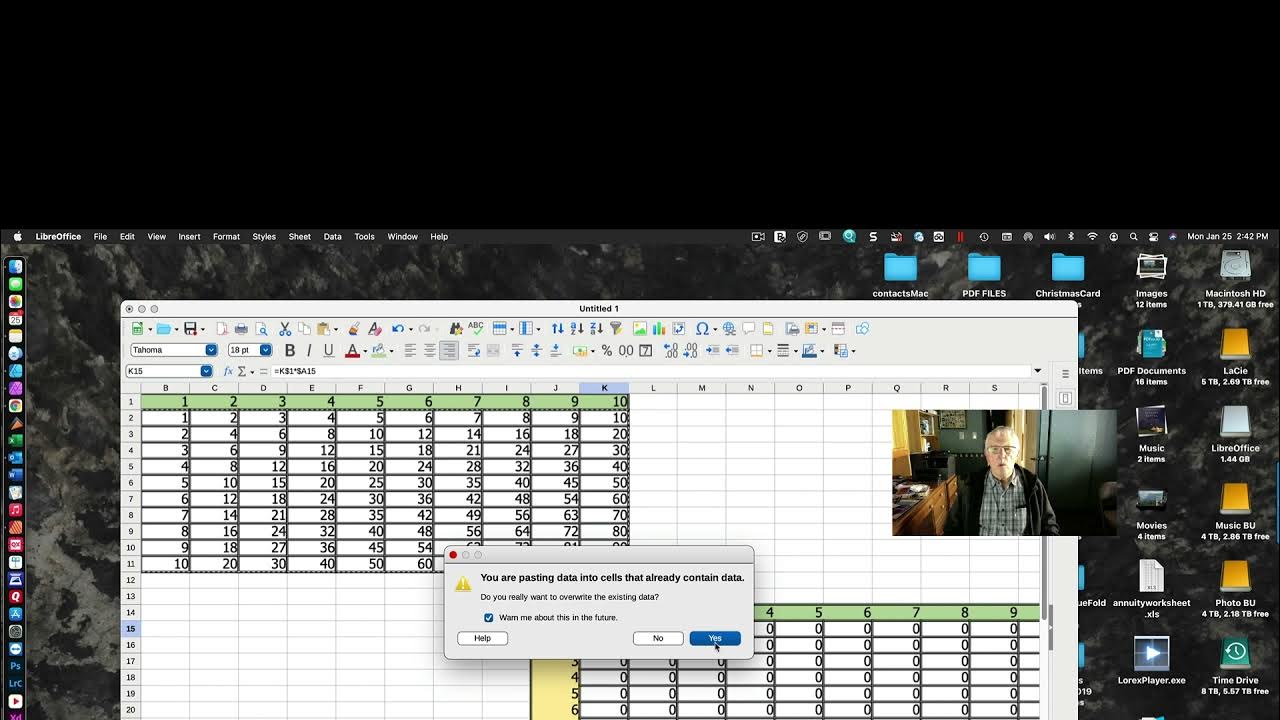 Intro to Spreadsheets Part 3LibreOffice YouTube