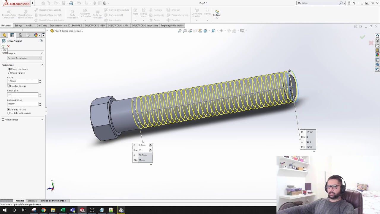 parafuso solidworks download