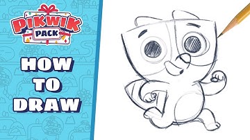 How to Draw Axel 🎁✨ Pikwik Pack
