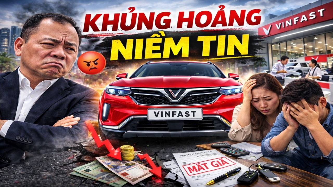 Khủng Hoảng Niềm Tin? Xe VinFast Bị Tố Lỗi & Mất Giá Kỷ Lục!