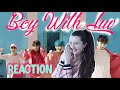 Bts     boy with luv feat halsey mv reaction 