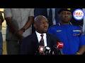 LIVE; CS MURKOMEN ADDRESSING THE NATION