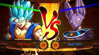 Vegito vs. Beerus 1v1 Fight - Dragon Ball Fighter Z Gameplay screenshot 1
