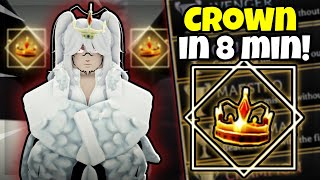 How To Get CROWN in Just 8 Minutes! AOT Revolution (New Code)