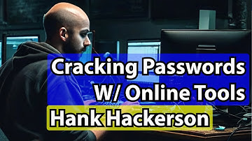 Hacking Passwords With Online Tools - TryHackMe Cryptography - Hank Hackerson #ethicalhacker