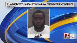 Suspect captured, charged with hitting Rocky Mount police officer with car while fleeing traffic sto