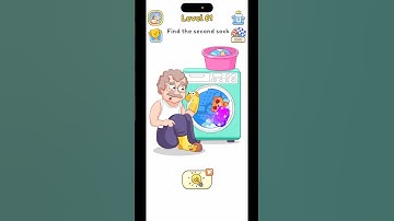 DOP 5 | Level 61 find the second sock 🧦  😱🤣 #games #shortsfeed #viralvideo #shorts  #jerry887