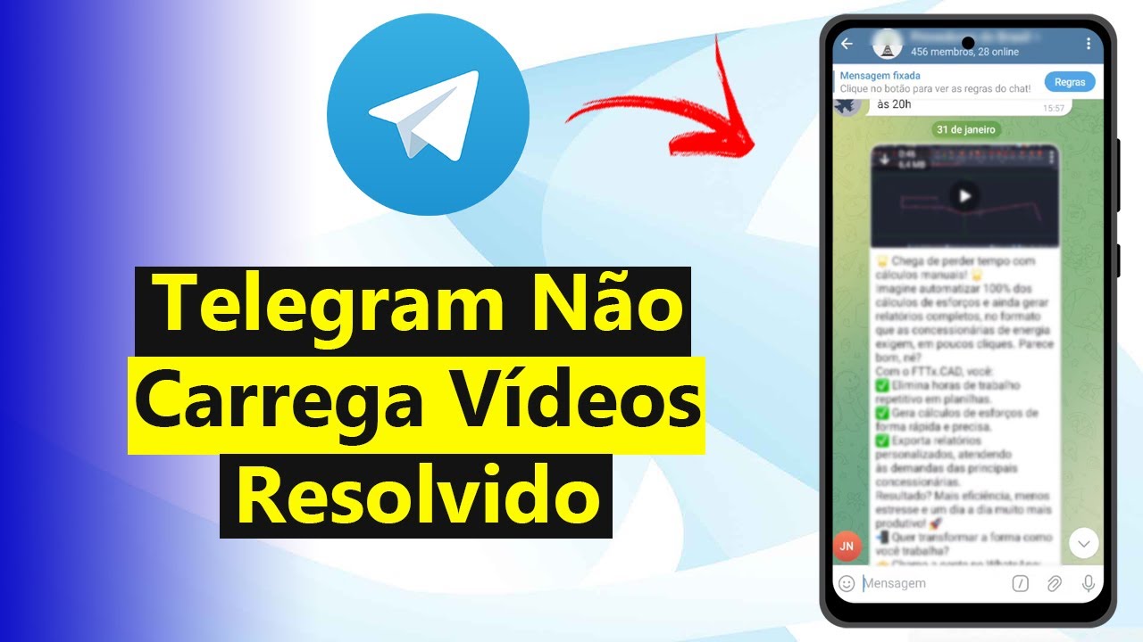 Telegram Não Carrega Vídeos (Resolvido)