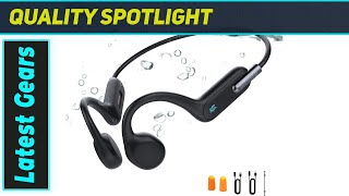 LAMYOO Bone Conduction: Best Open-Ear MP3 Swimming Headphones