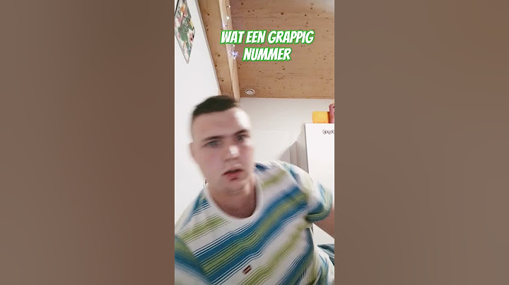 eeen grappig nummer