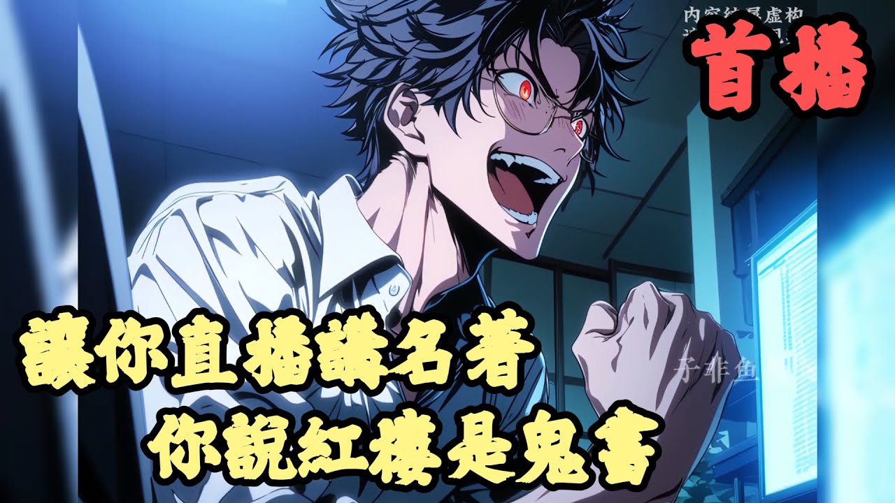 【日常】🔥《首播》💥【讓你直播講名著，你說紅樓是鬼書】1-101章節《紅樓夢》從來都不是一本古典小說，而是一本專門寫鬼的書《本草綱目》從來都不是正統的醫書，而是一本包含了大量民俗術法的神書《山海經》