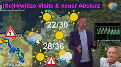 Hitze(Schwitze)-Visite, dann neuer Absturz. Unwetter & Vb-Optionen. Wettervorhersage 13.-21.07.2024. thumbnail