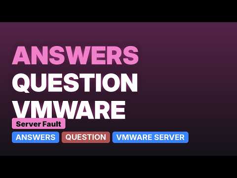 VMware Server Guest OS Random Shutdown (3 Solutions!!)