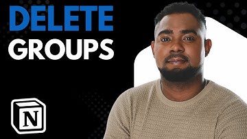 How to Delete Groups from Notion Workspace (2025 Step-by-Step Tutorial)
