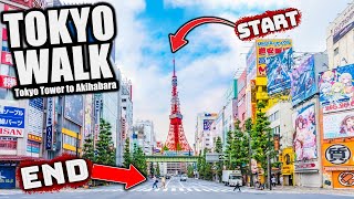 Exploring Japan's Backstreets | Tokyo Tower to Akihabara  @TokyoLens