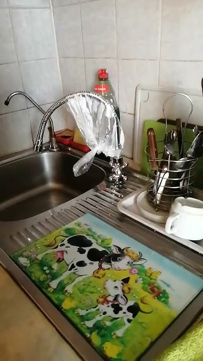 Китайский смеситель течёт отовсюду, абсолютно новый, обзор на позор за ...