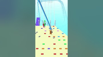 Bridge Race All Levels Gameplay Android,ios Levels 758 #Shorts
