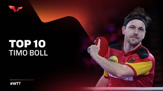 Top 10 Classic Shots of Timo Boll