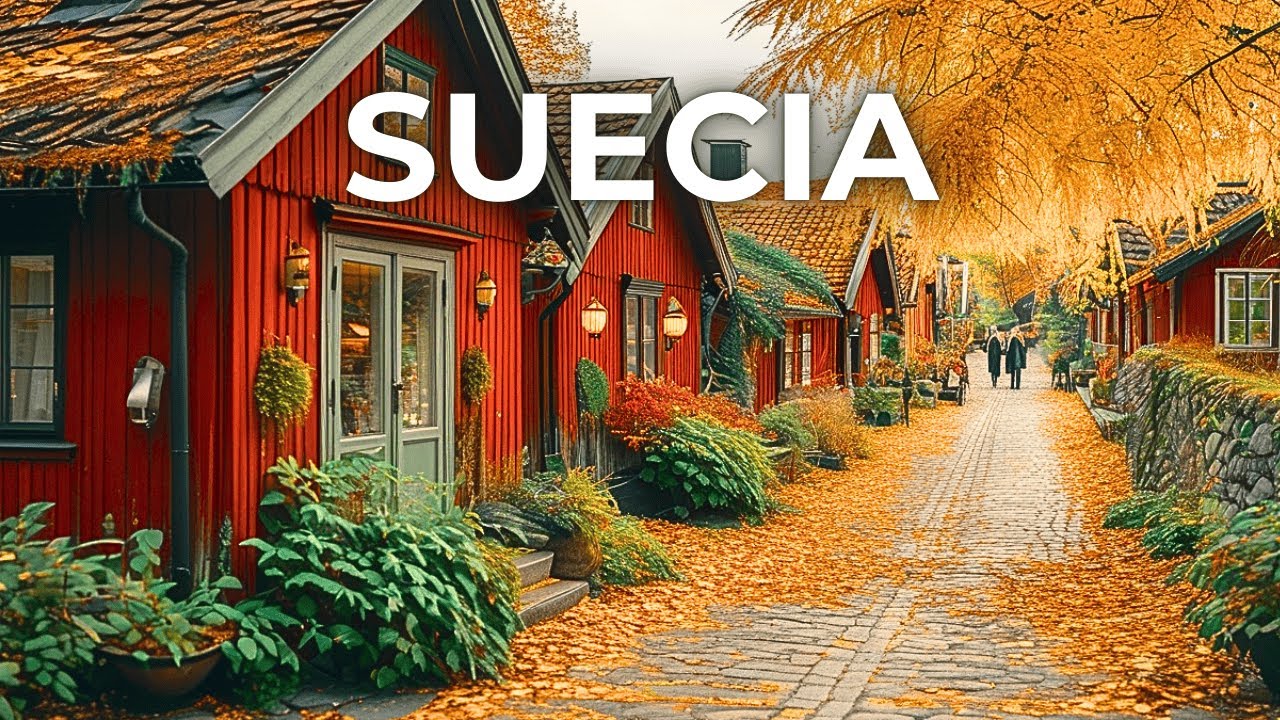 Maravillas de SUECIA | Los LUGARES más FASCINANTES de SUECIA | Vídeo de viaje en 4K