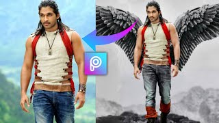PicsArt Wings Photo Edit Tutorial | Wings Editing In Picsart | Kaif Editz screenshot 5