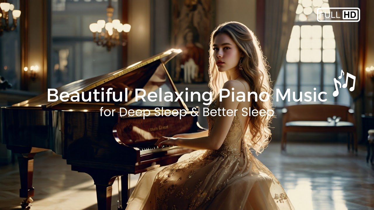 Relaxing Music Piano 🎶 Healing Piano Music for Deep Sleep and Serenity ...